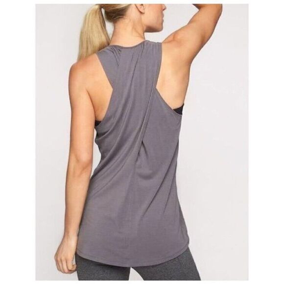 ATHLETA Ultimate Crossback Tank Top Size XXS Gray - Picture 1 of 8
